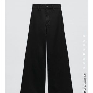 zara marine straight pant